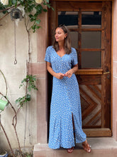 Load image into Gallery viewer, The Long Summerdress - Ocean Blue