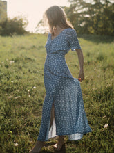 Load image into Gallery viewer, The Long Summerdress - Ocean Blue