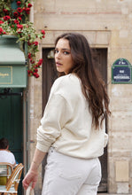 Load image into Gallery viewer, The Relaxed Sweatshirt - Cream White