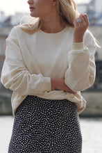 Load image into Gallery viewer, The Relaxed Sweatshirt - Cream White